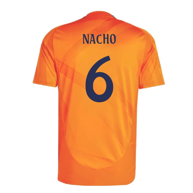 2024-2025 Real Madrid Authentic Away Shirt (Nacho 6)-SoccerKits Hub | Buy Soccer Jerseys Online